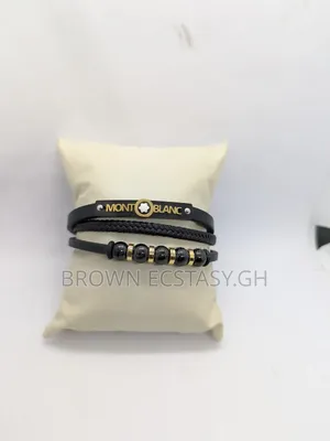 Montblanc 3 in 1 Leather Bracelet