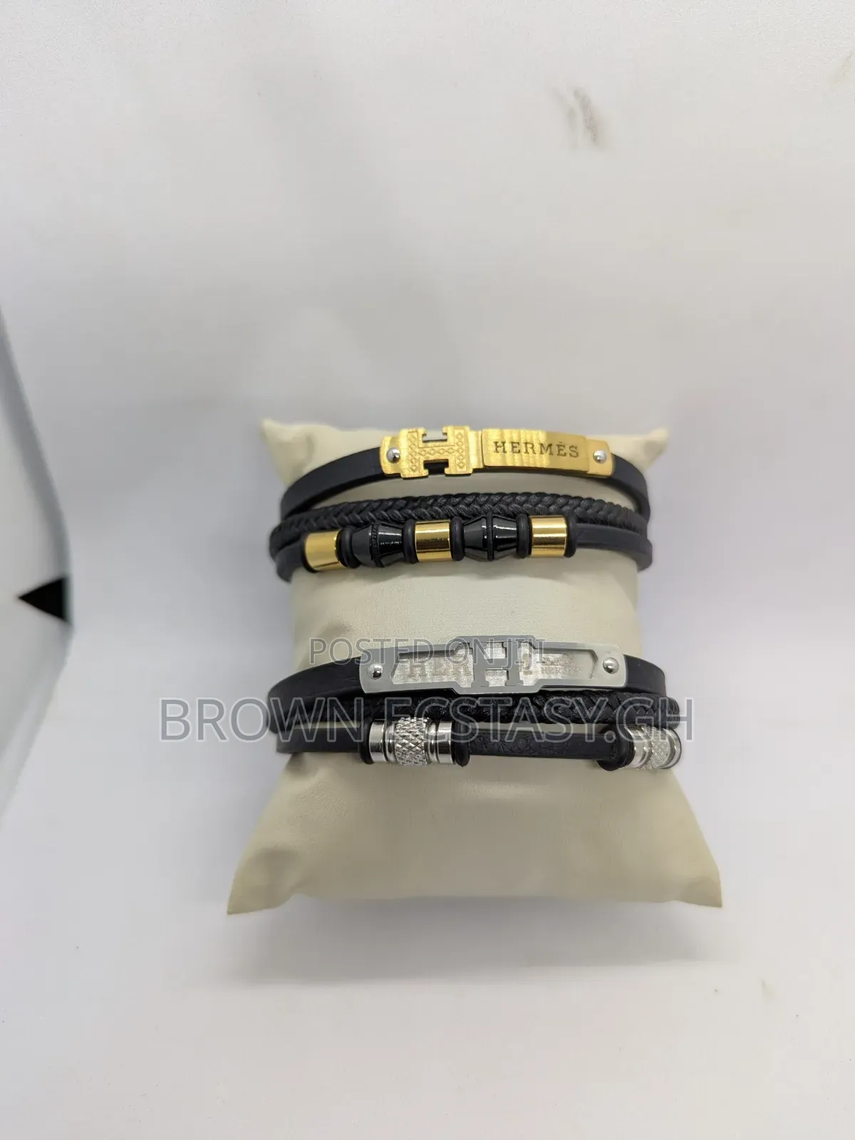 Hermes Leather Bracelet (Variety)