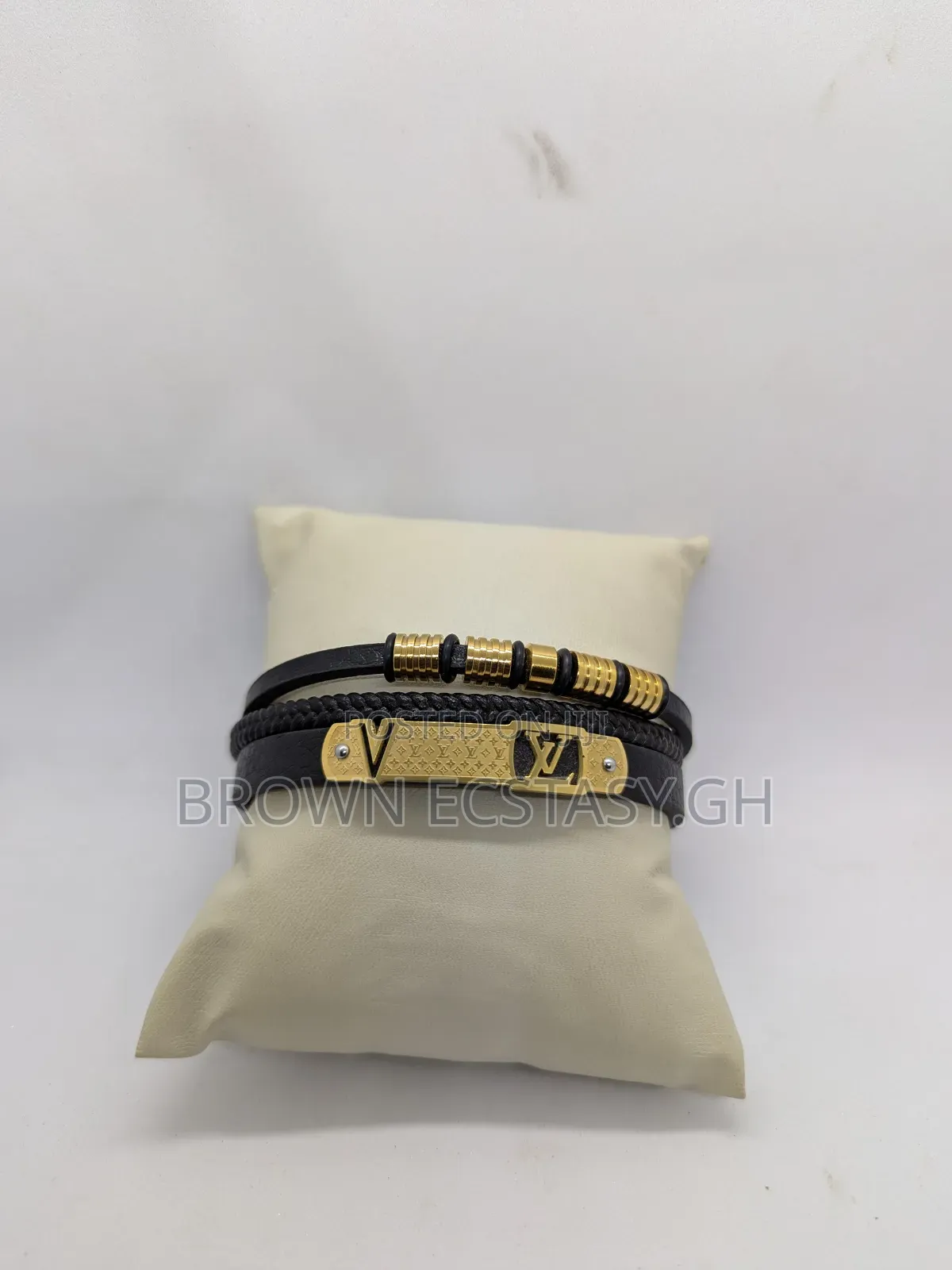 Louis Vuitton Keep It Triple Leather Bracelet