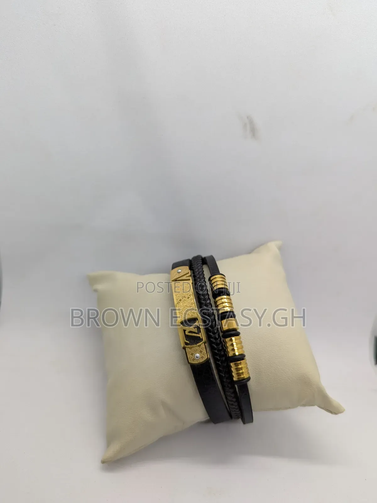 Louis Vuitton Keep It Triple Leather Bracelet
