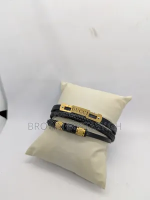 Gucci 3 in 1 Leather Bracelet