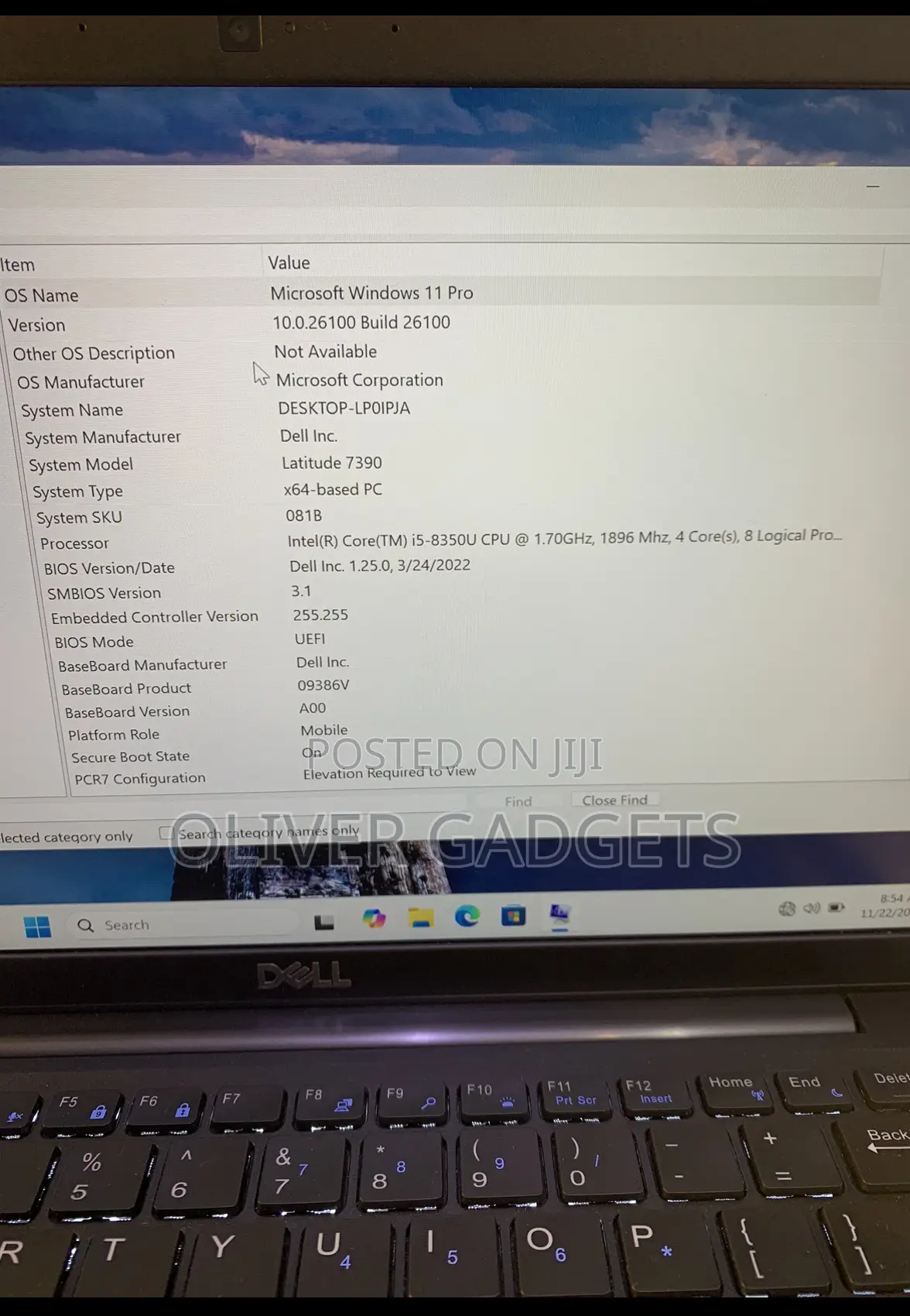 Laptop Dell Latitude 7390 16GB Intel Core i5 SSD 256GB