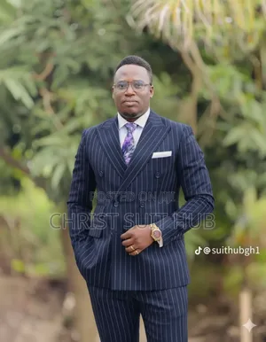 Designer Stripes Suit