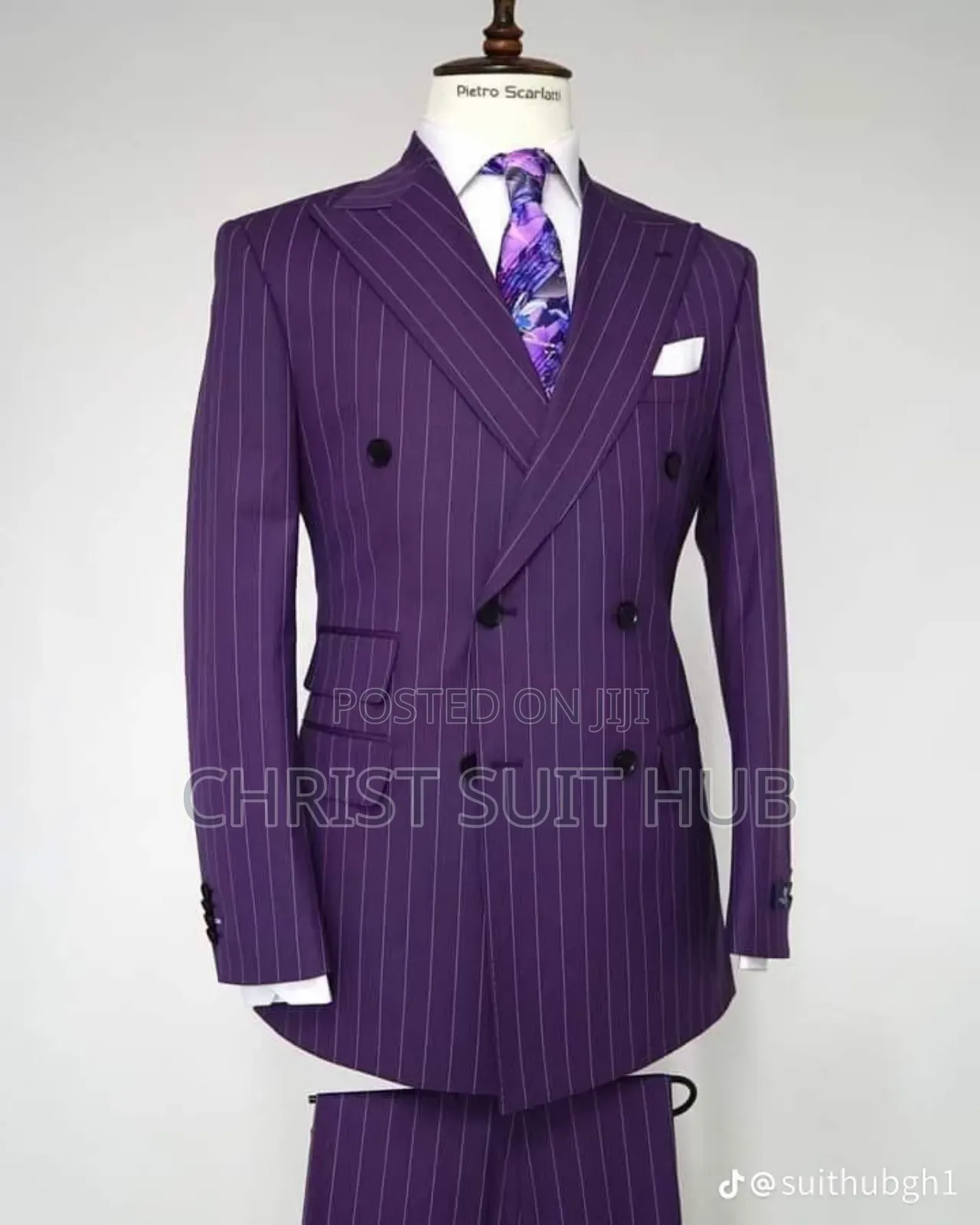Designer Stripes Suit