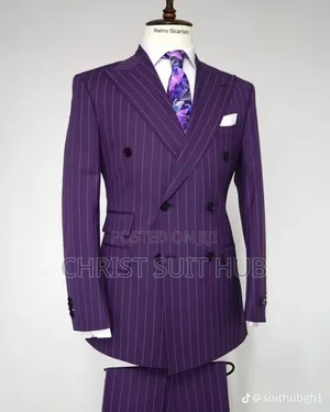 Designer Stripes Suit