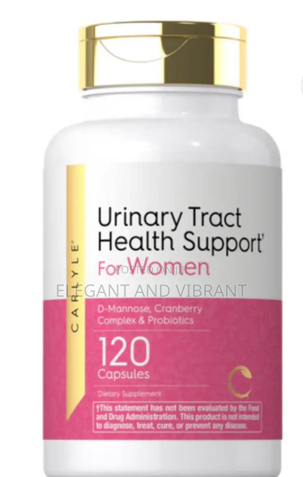 Urinary Tract Health For Women | 120 Capsules