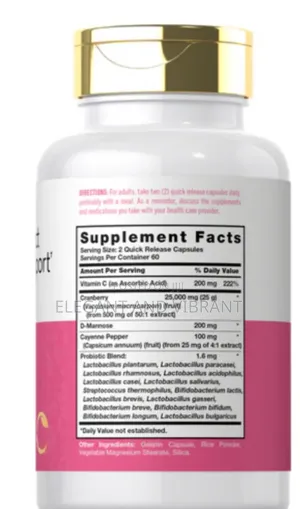 Urinary Tract Health For Women | 120 Capsules