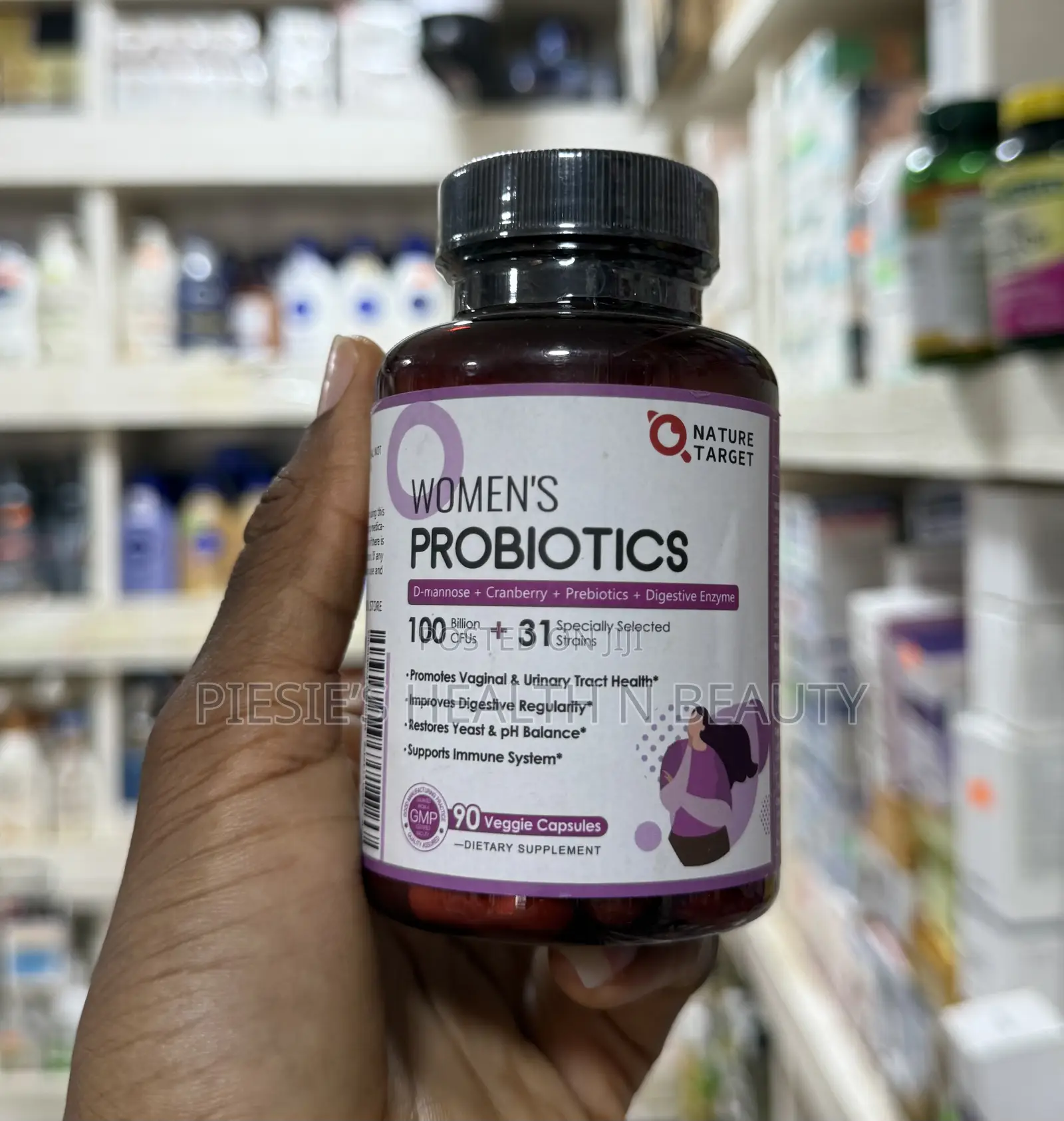 Probiotic for Women's Gut Health, 90 Veggie Capsules, 100 Billion Cfus