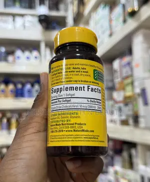 Nature Made Vitamin D3 2000 Iu Liquid 90 Softgels