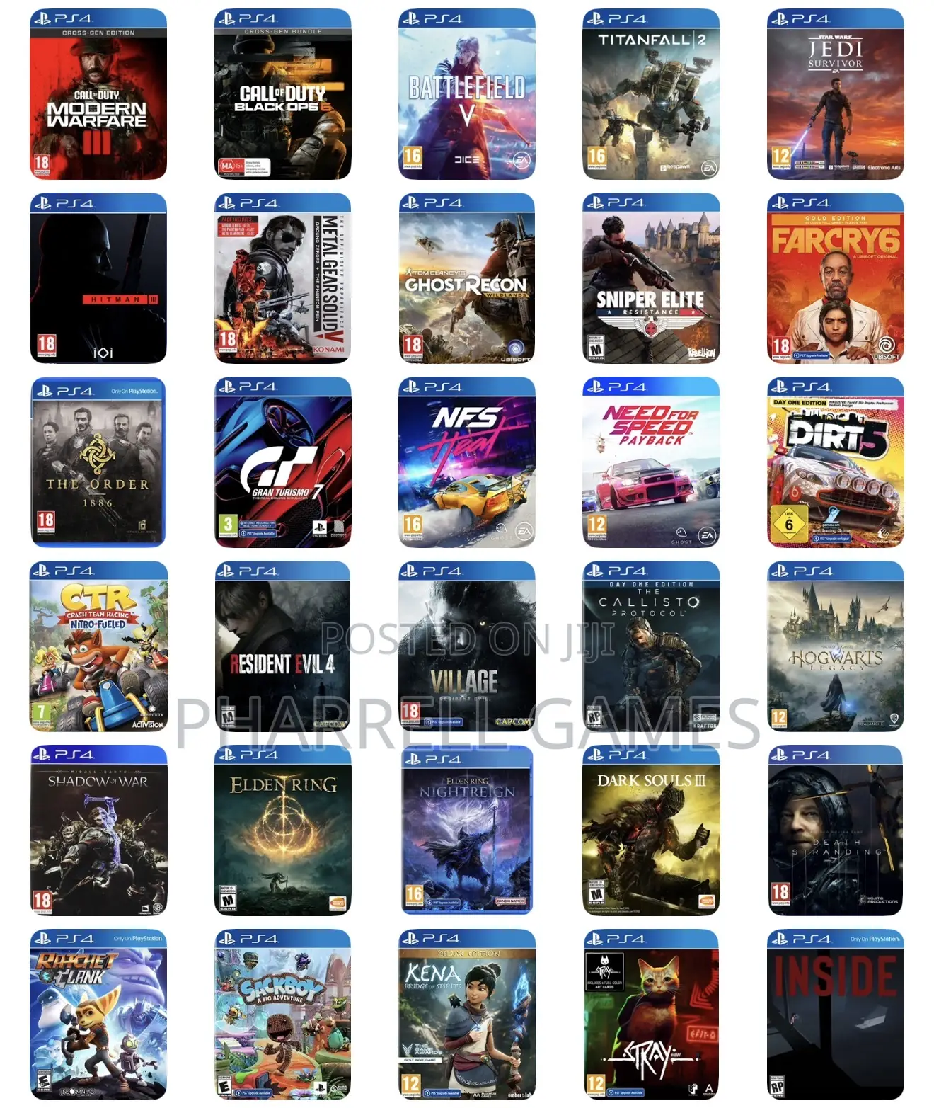 Ps4/Ps5 Digital Games (Online/Offline)