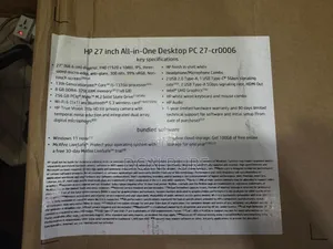 New Desktop Computer HP 8GB Intel Core I5 SSD 256GB