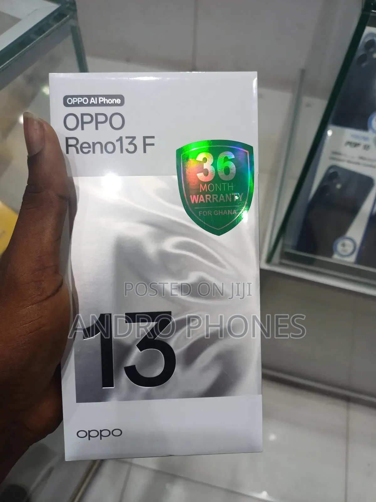 New Oppo Reno13 F 256 GB Black