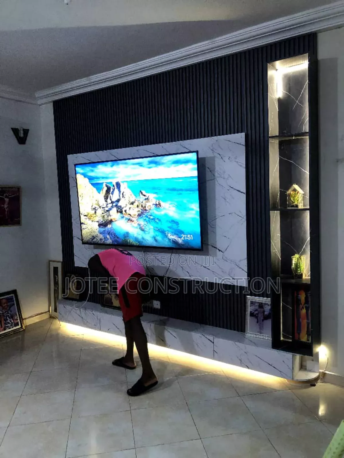 Best Tv Unit Wall Panels Installation