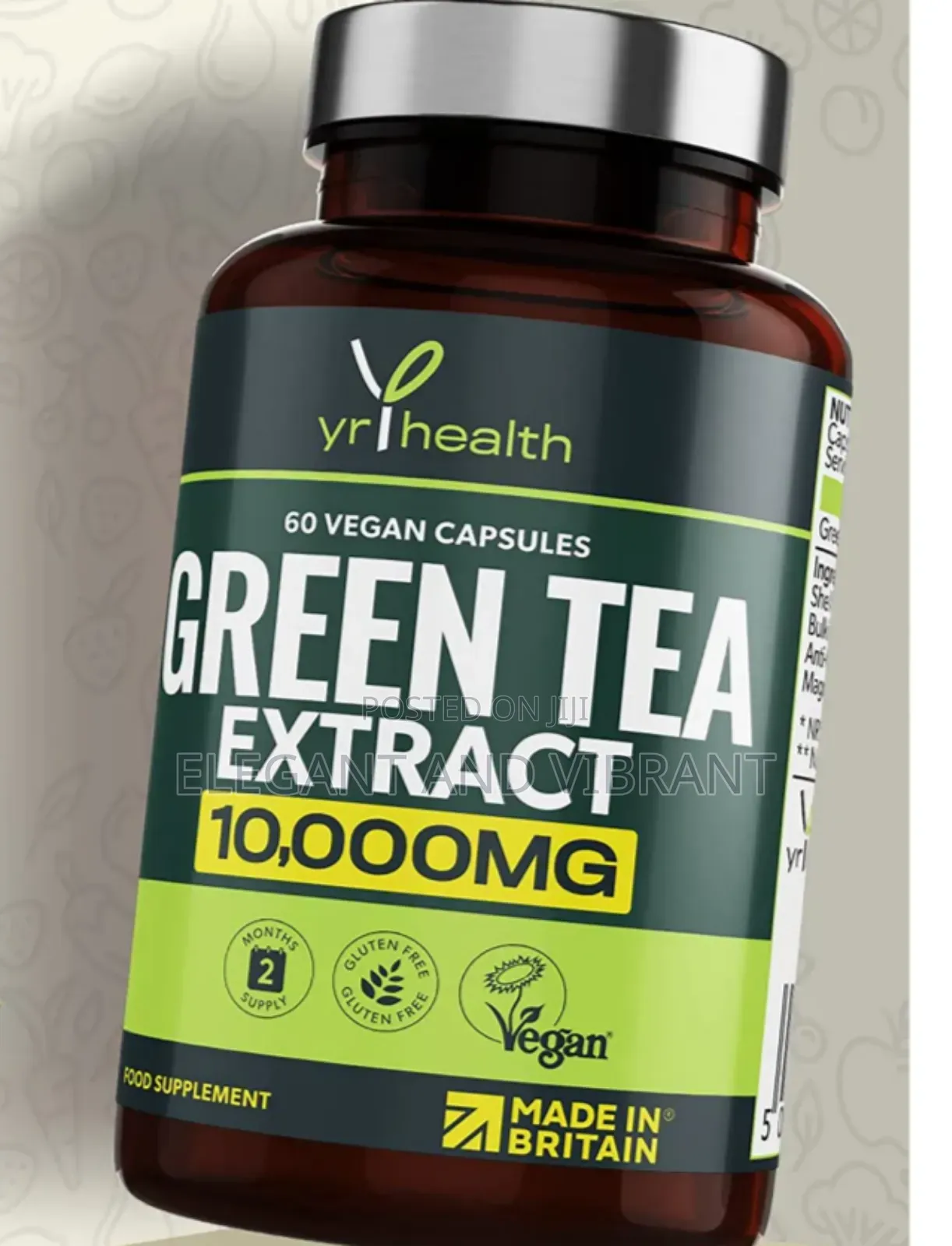 Green Tea Capsules From Vegan Green Tea Extract 10,000mg,Green Tea Tab