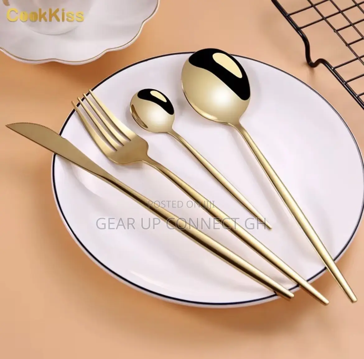 Premium 24-Piece Stainless Steel Cutlery Set