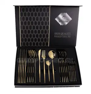 Premium 24-Piece Stainless Steel Cutlery Set