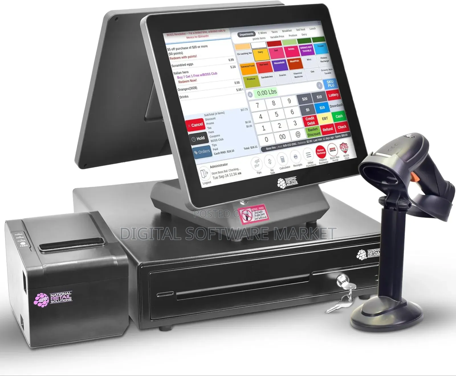 Complete Pos Setup (Onetime Software + Hardware)