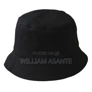 Black Bucket Hat