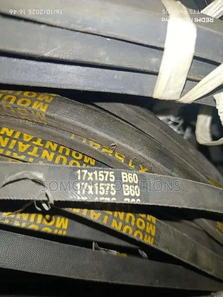 B60 v Belt High-Quality Industrial v-Belts Durable, Reliable