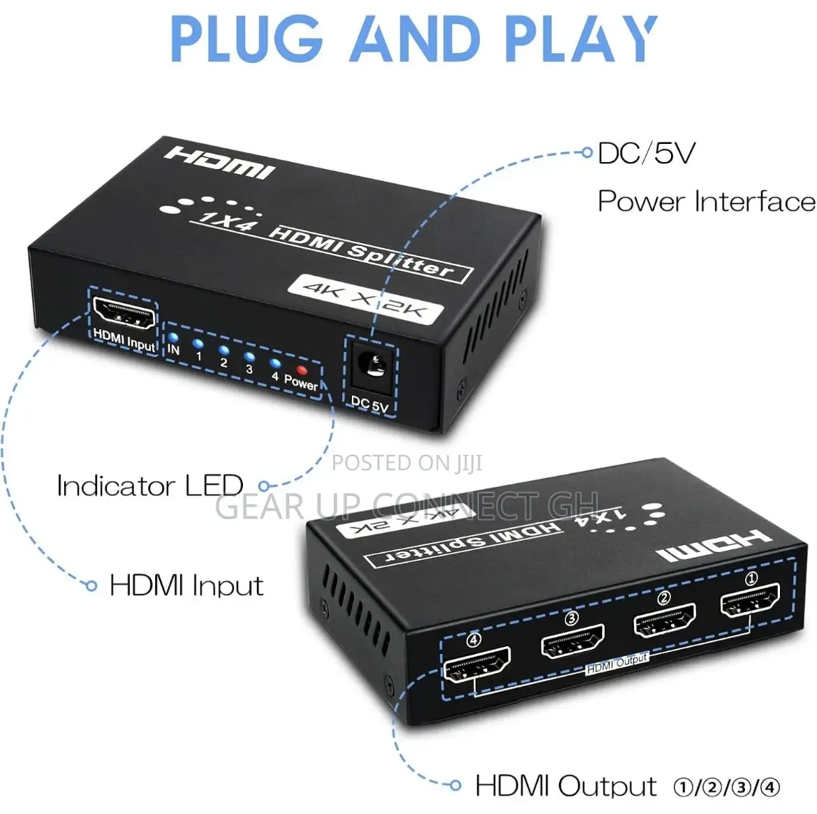 4in1 Hdmi Splitter