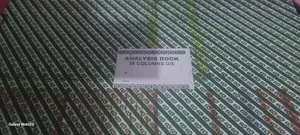 Cash Analysis Book