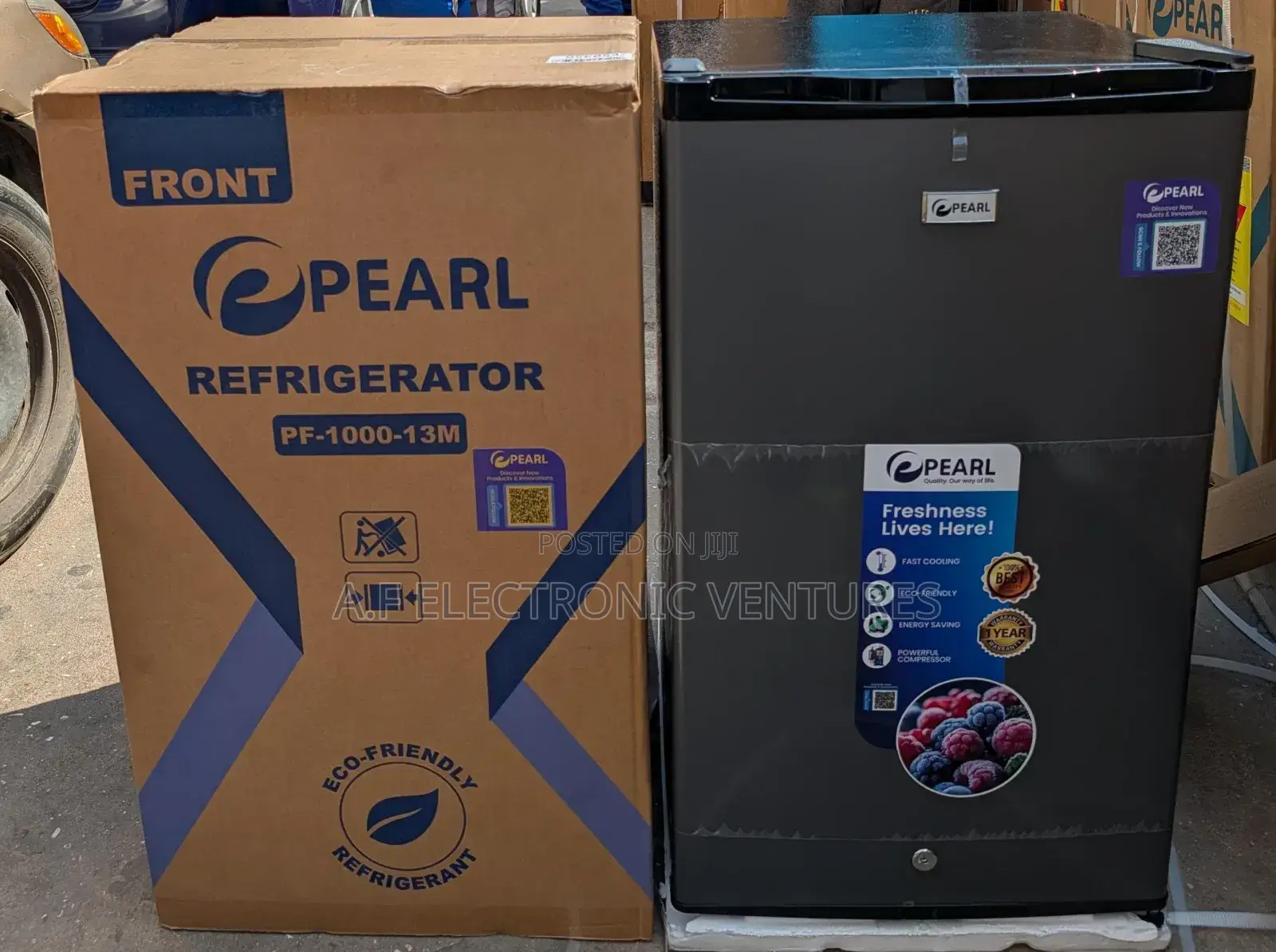 Pearl 91-Litres Tabletop Single Door(Pf-1000-13m)