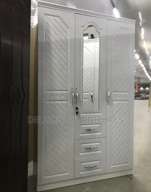 White Three(3) in One Wardrobe