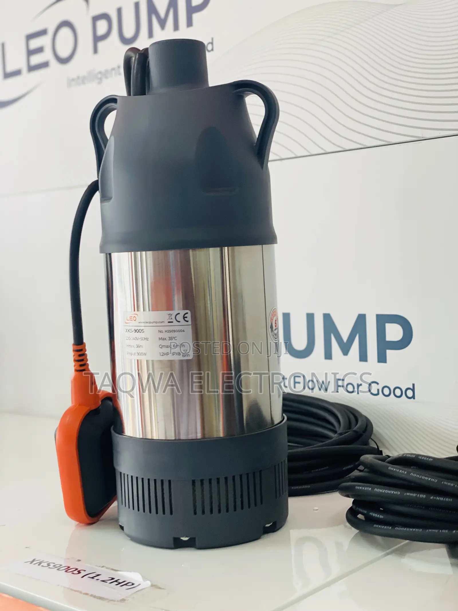 900 W Leo 1.2hp Water Pump