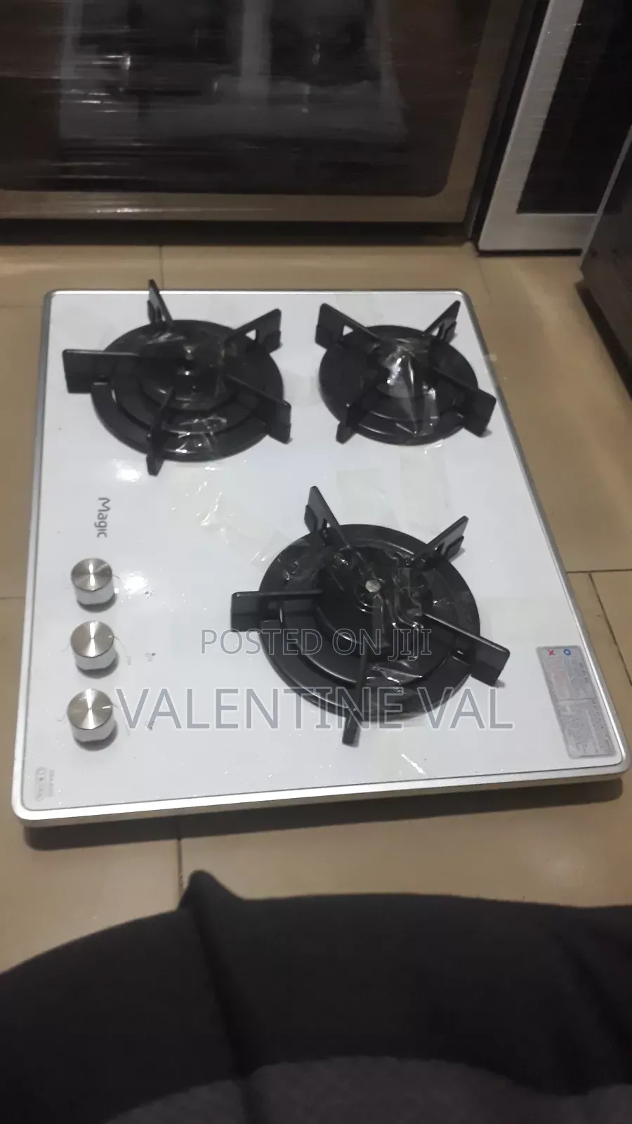 Table Top Stove U.K Used 3 Burners