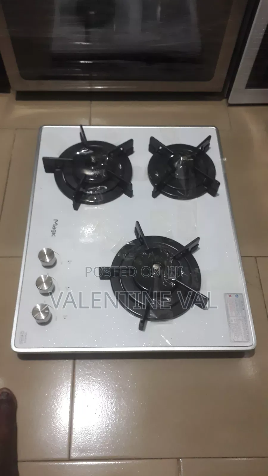Table Top Stove U.K Used 3 Burners