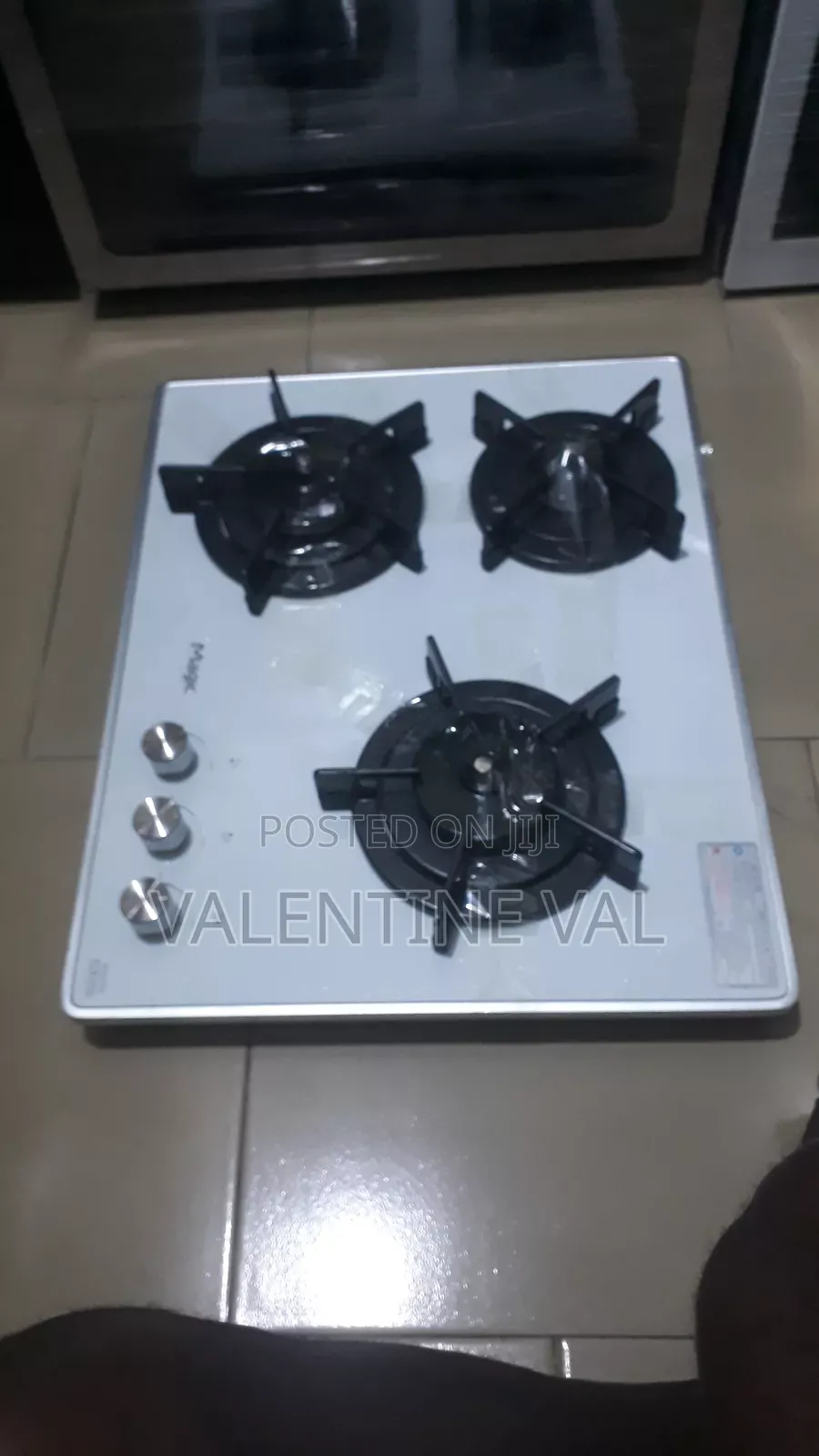 Table Top Stove U.K Used 3 Burners