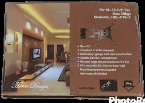 Full-Motion Tv Wall Mount 14-55 Inches