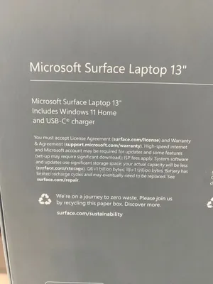 New Microsoft Surface Laptop 16GB Qualcomm Snapdragon X Plus SSD 512GB