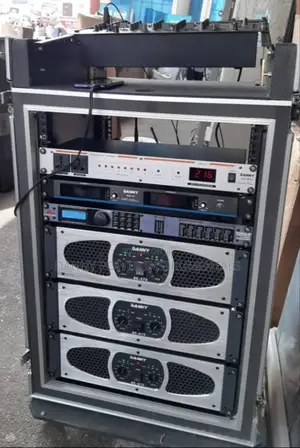 Set of Danny Amplifiers in Rack