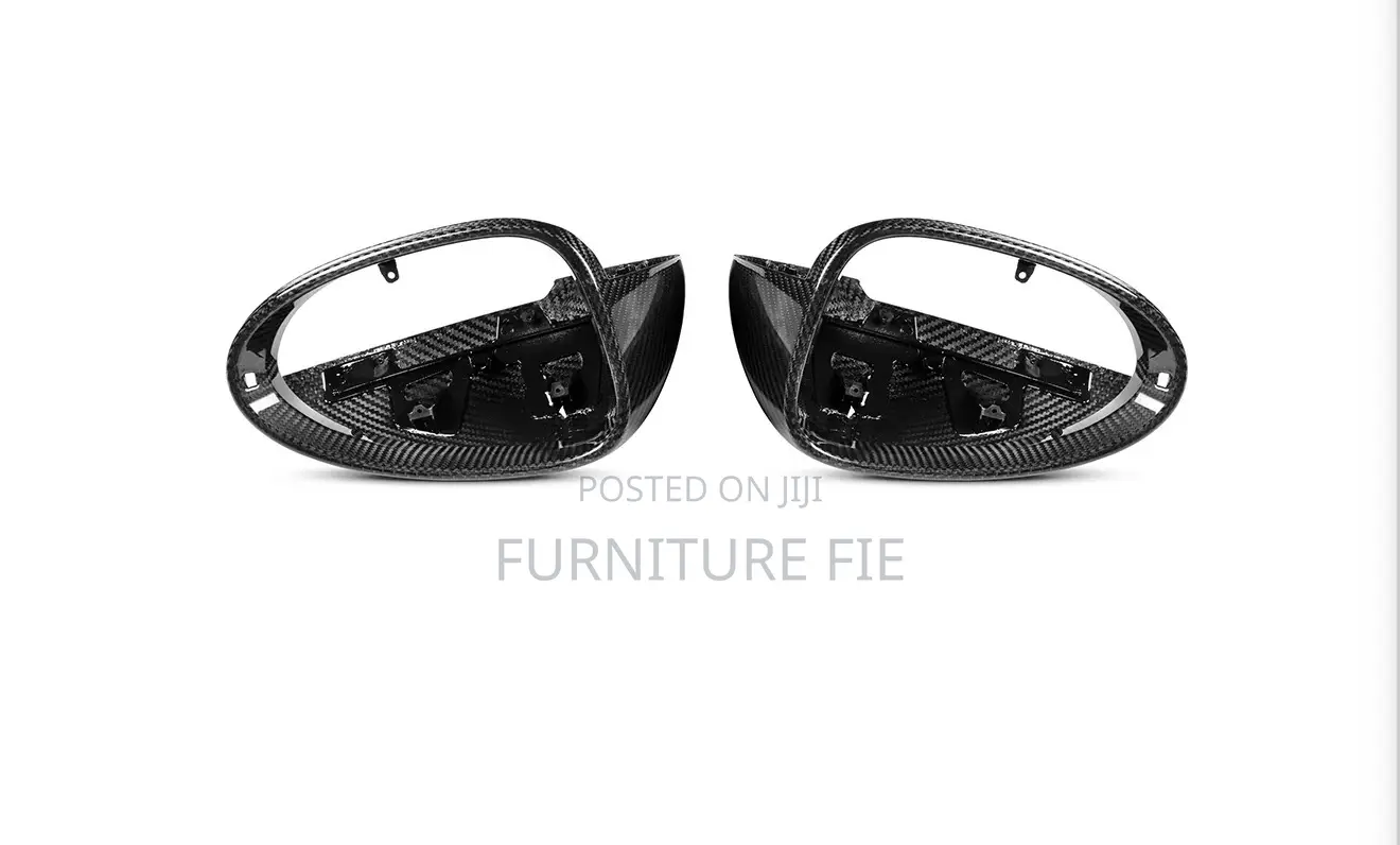 Carbon Fiber Mirror Covers Replace for Porsche Macan (No Bsa Holes)
