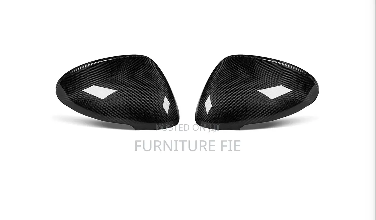 Carbon Fiber Mirror Covers Replace for Porsche Macan (No Bsa Holes)