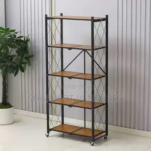 Wooden Kitchen Foldable 5 Tier