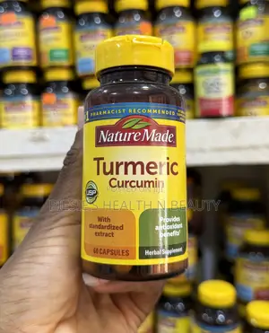 Nature Made Turmeric Curcumin 500 Mg, Herbal Supplement, 60 Capsules