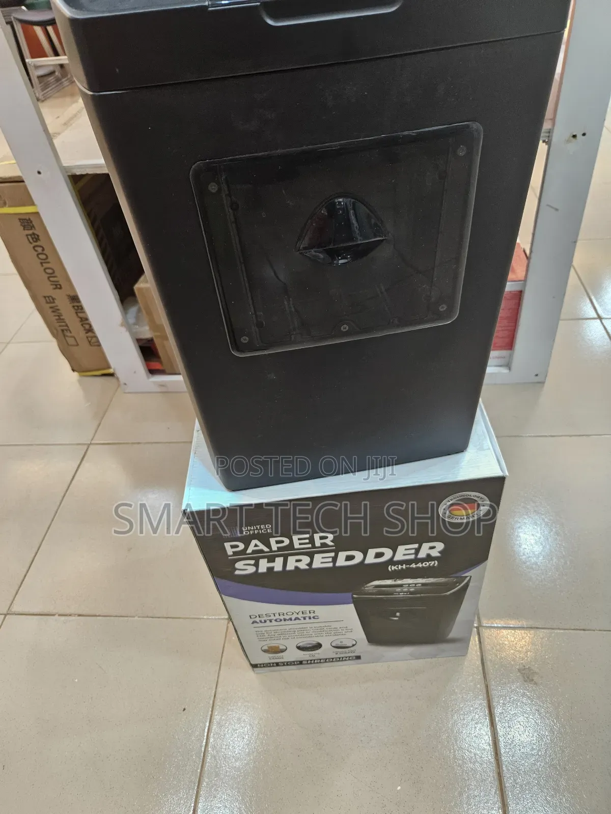 United Office Quality Automatic Cross Cut Document Shredder Germany