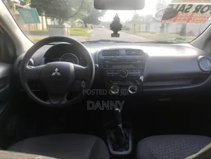 Mitsubishi Mirage DE 4dr Hatchback (1.2L 3cyl CVT) 2014 White