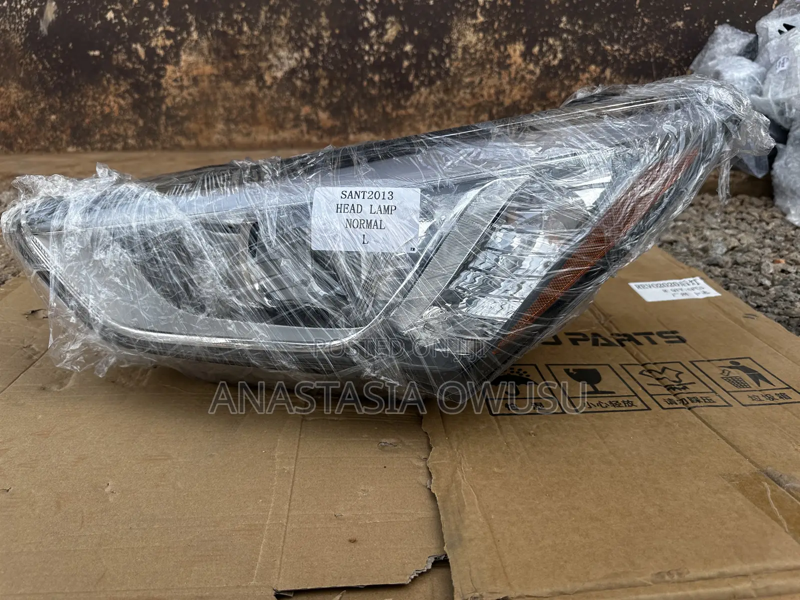 Santa Fe 2013-2015 Headlight Normal