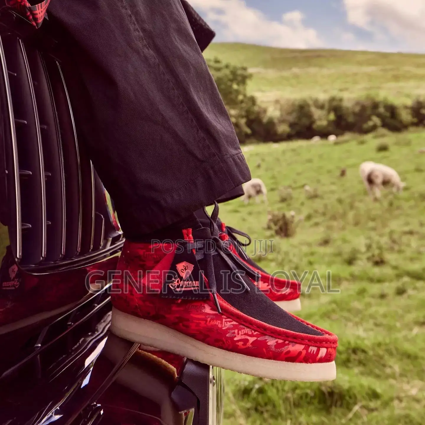Clarks Originals X Popcaan Wallabee Boot