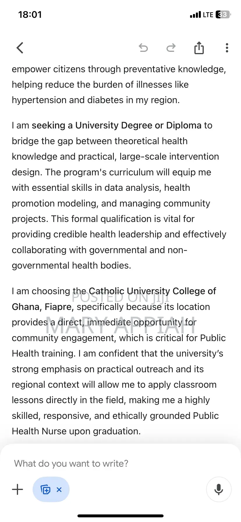 Healthcare Nursing CV