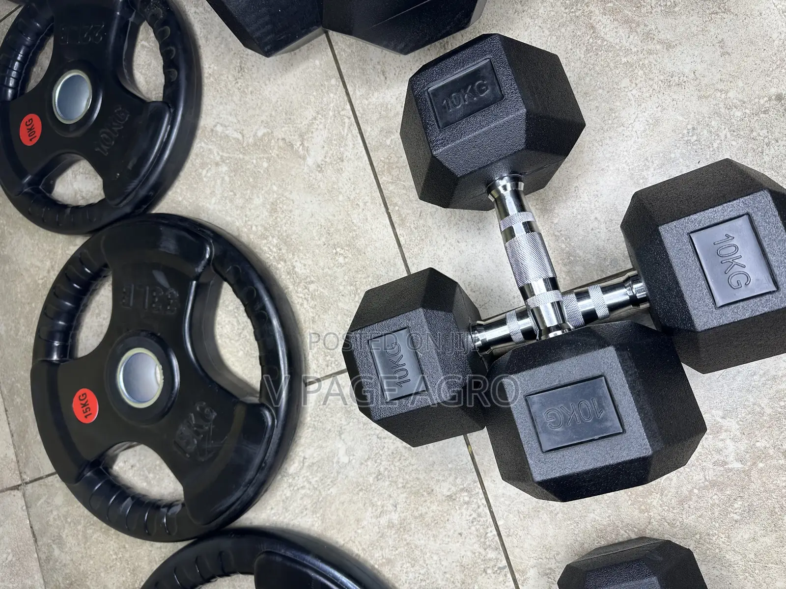 20kg Hex Dumbbell (10kg Pair)