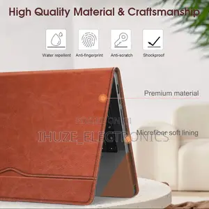 Sleeve Case For Macbook Pro 14-inch (2021-2025) Leather Folio Cover