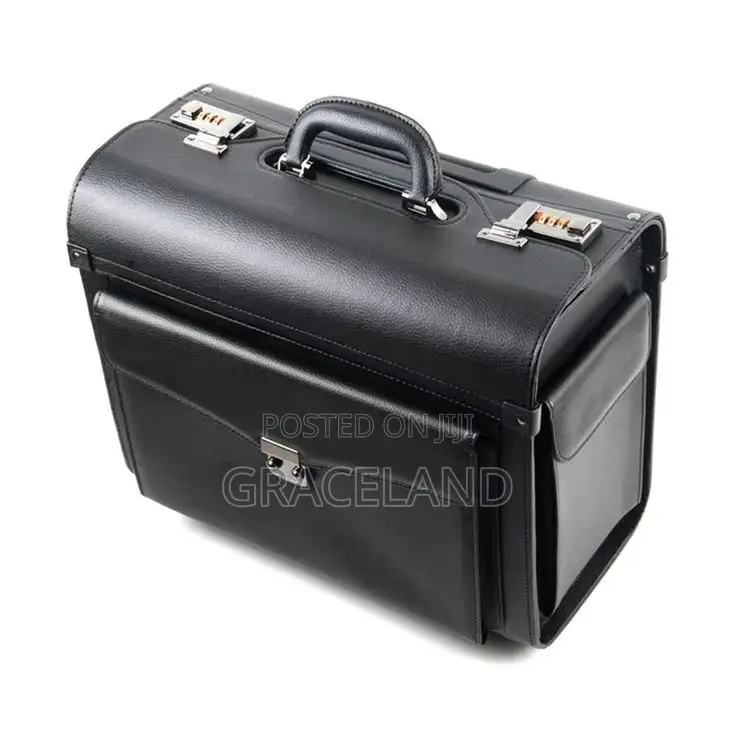 This Original Pure Leather Pilot Suitecase Luggage Bag Storerejected