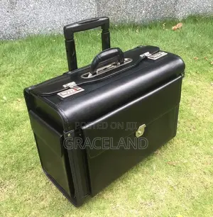 This Original Pure Leather Pilot Suitecase Luggage Bag Storerejected