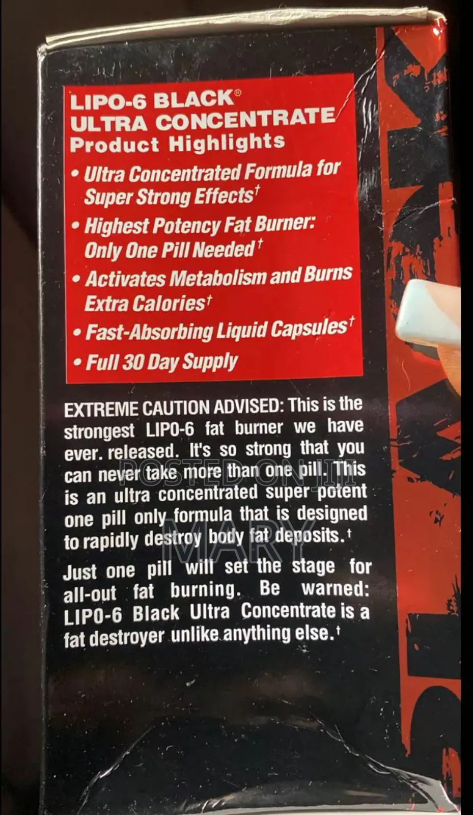 Lipo 6 Black