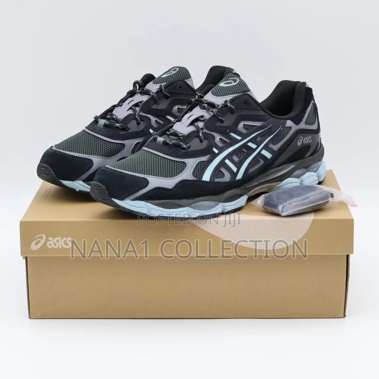 Asics Gel-Nyc “Black/Starlight Blue” Sneakers