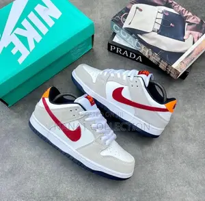 Nike Sb Dunk Low Crimson Sail Sneakers